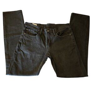 Levis Mens Black Slim Fit 511‎ Jeans W31 L32  Denim